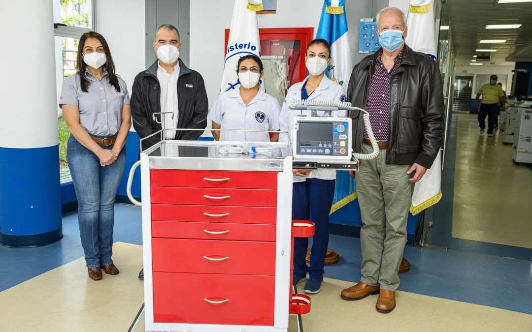 Ternium hace donación de equipamiento médico al Hospital Nacional de Villa Nueva