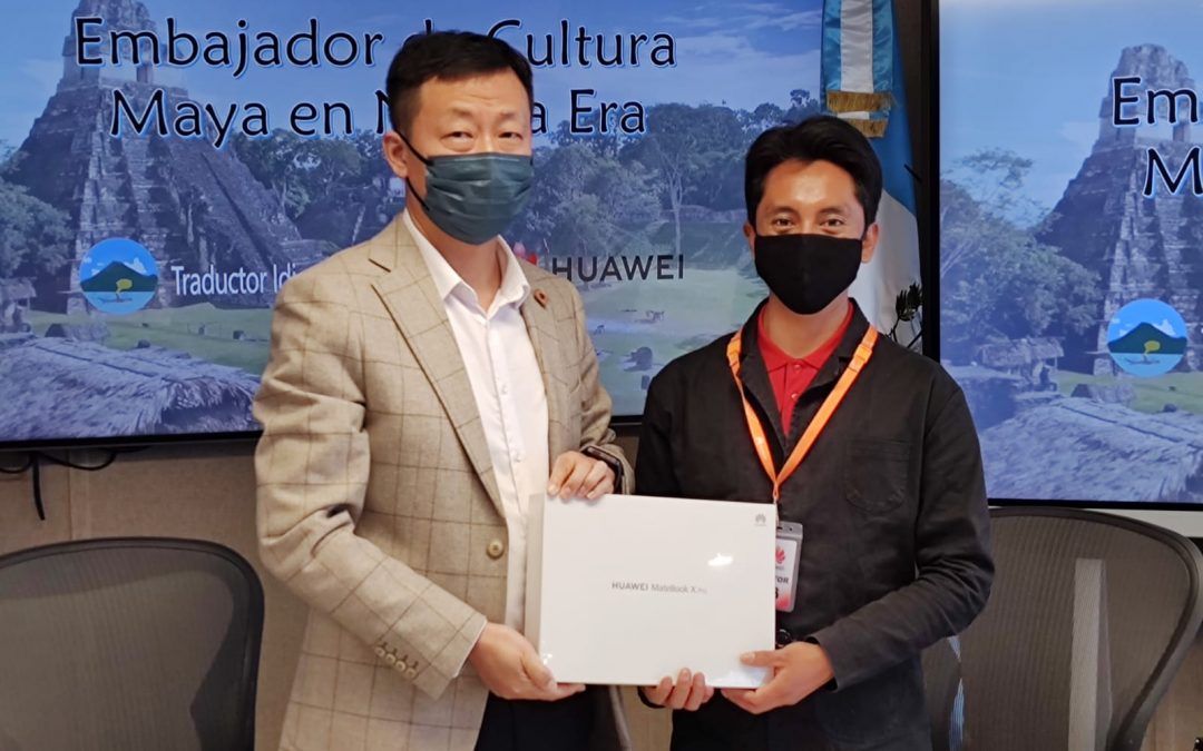 Huawei esta comprometido con la difusión y promoción de nuestros idiomas mayas