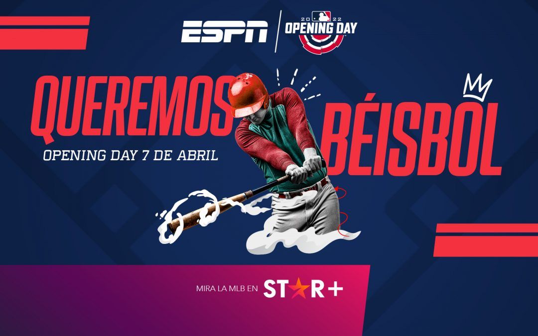 Todo listo para vivir la MLB, en ESPN y STAR+