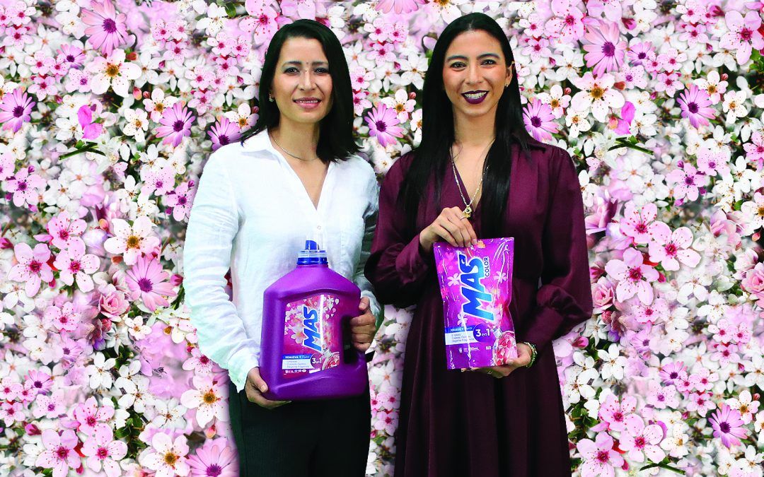 MAS Color amplía su variedad de detergentes líquidos con Renueva y Florece