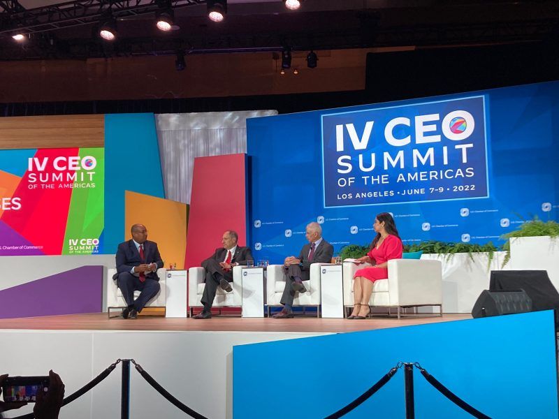 Cintora Textiles, representó a las Pymes guatemaltecas proveedoras de Walmart en la cumbre de las Américas 2022
