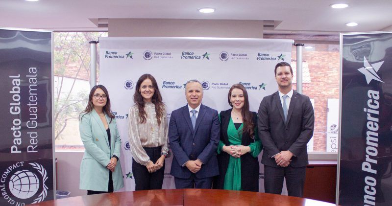 Banco Promerica se convierte en la única entidad financiera en adherirse al Pacto Global Guatemala