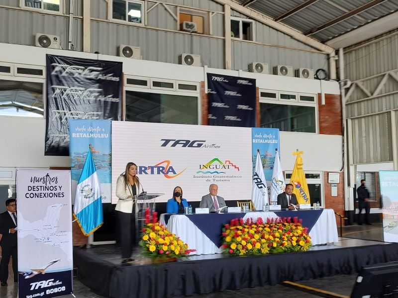 TAG Airlines e IRTRA anuncian nuevo vuelo a Retalhuleu