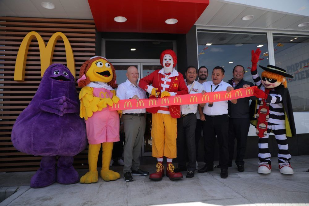 Fueron inaugurados dos restaurantes McDonald’s en diferentes puntos del país