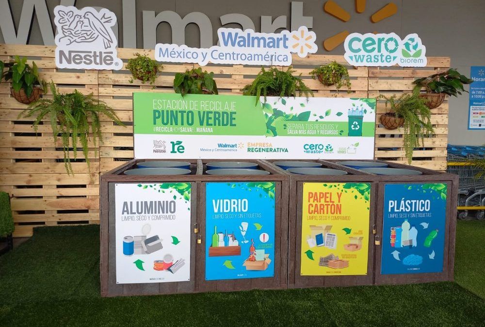 Marcas se unen para crear la instalación de la primera Estación Del Reciclaje