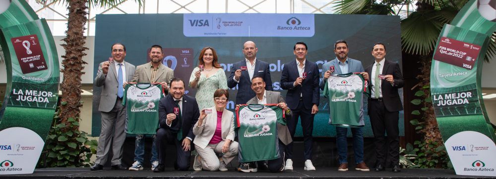 Conoce los diseños de CATAR 2022™ de las nuevas tarjetas de Banco Azteca