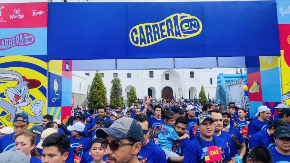 La carrera Cartoon Network fue un éxito