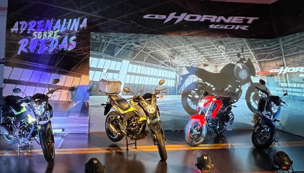 Ya se encuentran disponibles en el país la CB Hornet 160R