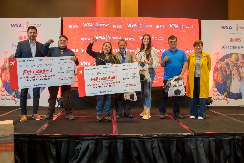 Acá te contamos quienes son los ganadores de la promoción “Visa y Bac Credomatic»