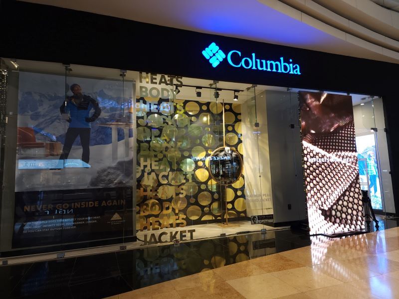 COLUMBIA apertura su primera tienda en Guatemala en el C.C. Oakland Mall