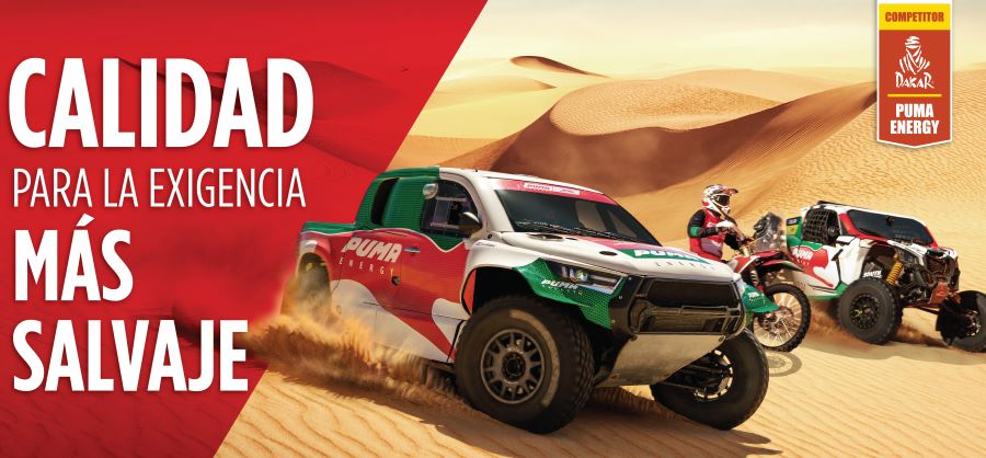 El Puma Energy Team avanza en el Dakar por Arabia Saudita