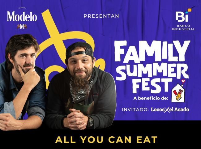 Vive el Family Summer Fest “All you can eat” a beneficio de Fundación Infantil Ronald McDonald