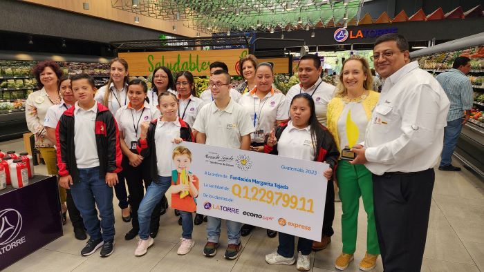 Fundación Margarita Tejada y Supermercados La Torre finalizan su campaña de recaudación Cuponera 2023