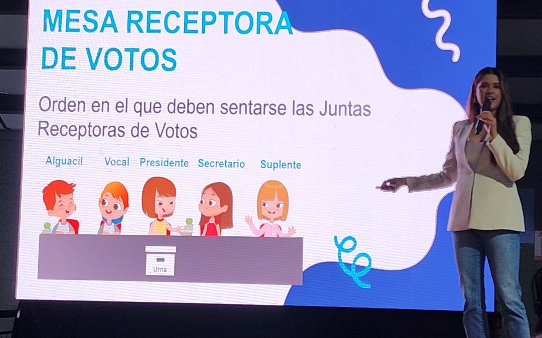 Banco Promerica contribuye a la educación cívica de los niños apoyando las elecciones infantiles