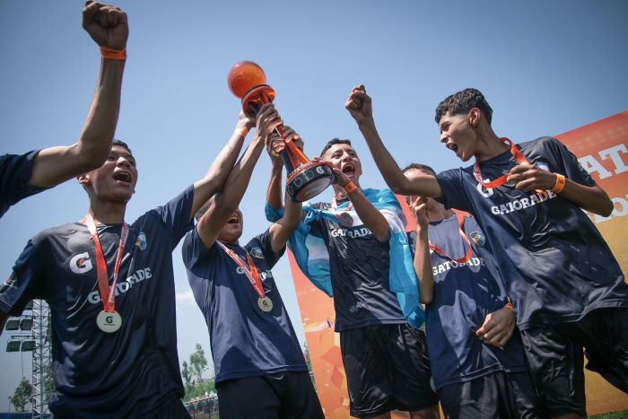 Se coronan los campeones en la final mundial anual de Gatorade 5v5