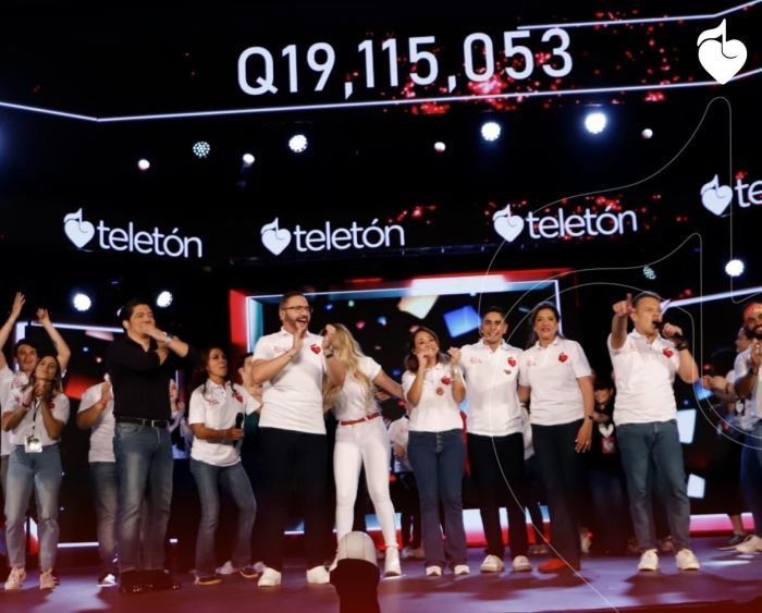 Teletón recauda Q.19,115,053