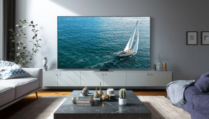 Presentan los más recientes televisores OLED de 77″ y QLED de 98″