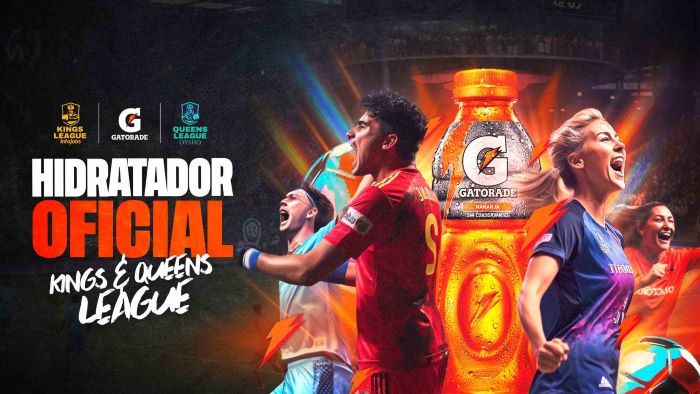 La Kings League Infojobs y La Queens League tienen un nuevo integrante, Gatorade®