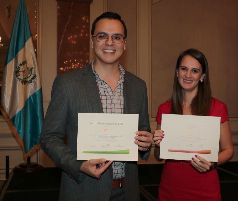 McDonald’s Guatemala recibe reconocimientos en Ranking Merco