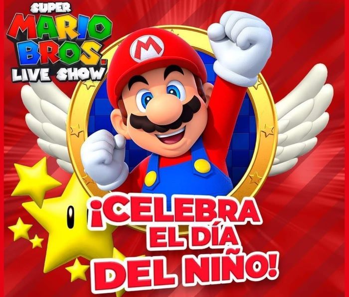 El esperado espectáculo de «Super Mario Bros. Live Show» estará en el país