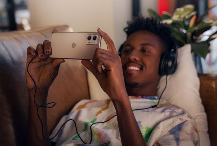 El moto g53 muestra el poder del 5G
