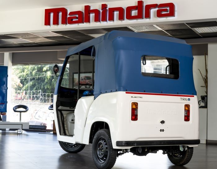 Presentan el nuevo vehículo eléctrico Mahindra Treo