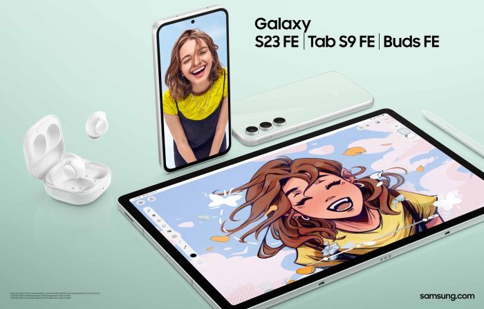 Los dispositivos Samsung de la serie FE ofrecen características de alta gama ha sus usuarios
