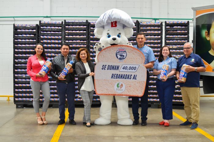 Bimbo dona 44,000 rebanadas de pan en Guatemala