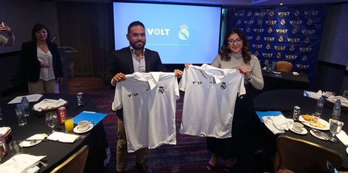 VOLT se convierte en patrocinador oficial del Real Madrid en Centroamérica