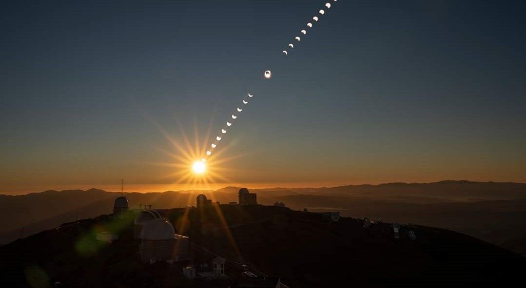 Un eclipse parcial de sol y la visita de un cometa en cielo guatemalteco