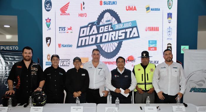 Celebrarán el día del motorista
