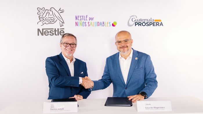 Nestlé y Guatemala Próspera unen esfuerzos para promover hábitos saludables en la educación pública del país