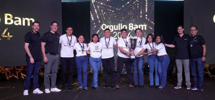 Bam reconoce a los colaboradores que destacaron como ejemplo de valores