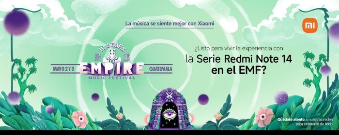 Vive al máximo el “Empire Music Festival” con la tecnología de Xiaomi