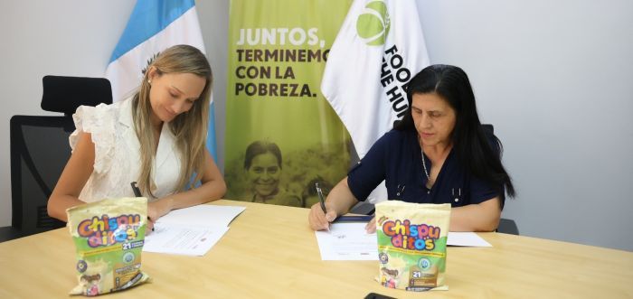 The Mathile Institute y Food for the Hungry Guatemala firman alianza para mejorar la nutrición infantil en Alta Verapaz