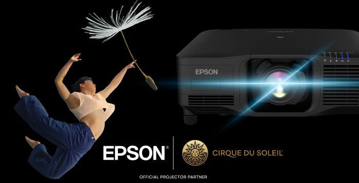 Epson impulsa el debut europeo del “Cirque du Soleil” como socio oficial de proyectores