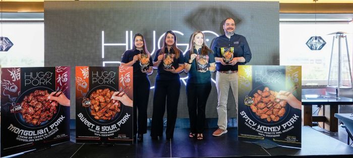 Hugo Pork amplía presenta su innovadora línea de sabores orientales