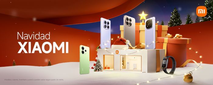 Vive la Navidad con Xiaomi, grandes regalos, precios increíbles