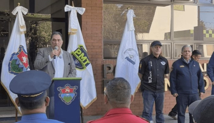 Entregan pintura vial para reforzar 23 kilómetros de motovías en la Ciudad de Guatemala