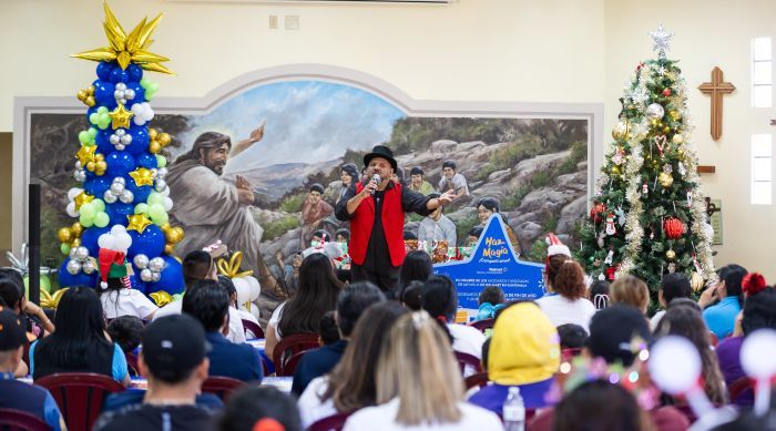 Walmart llevo la alegría de las fiestas de fin de año con su programa “Haz Magia