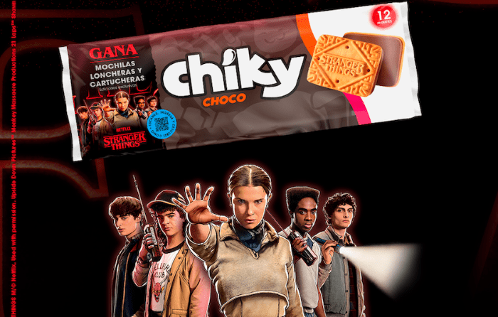 Chiky se inspira en Stranger Things para una nueva y exclusiva promoción en este regreso a clases