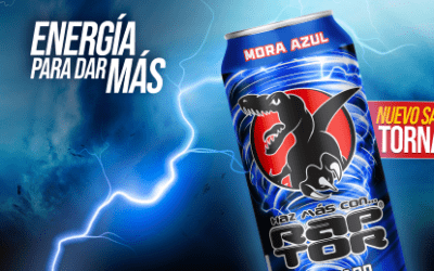 Energiza tu verano con el Tornado Mora Azul de Raptor