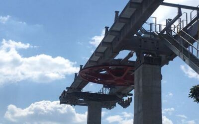 AeroMetro avanza en su construcción con nueva fase electromecánica en Plaza Españ