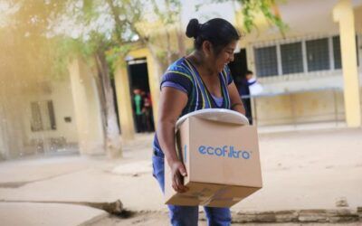 Ecofiltro, una solución para purificar el agua contaminada