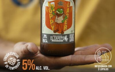 Este verano, El Zapote lanza Hoppy Lager, llena de frescura  y amargor más intenso