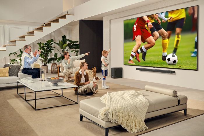 LG convierte tu hogar en el escenario ideal para la fiesta del fútbol