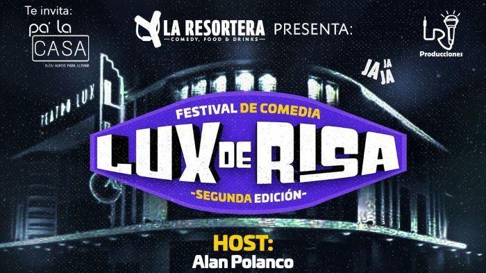 LUX DE RISA reunirá a grandes exponentes del humor Nacional