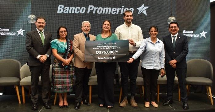 Banco Promerica impulsa proyectos sociales, educativos y ambientales con donativos del programa Puntos Verdes