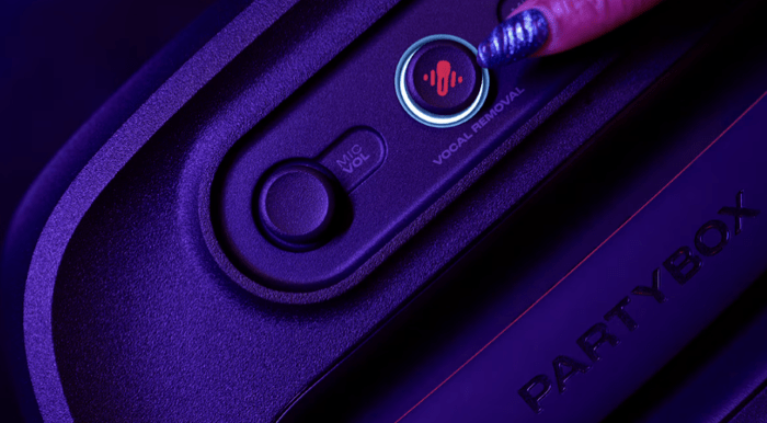 JBL integra la inteligencia artificial a su línea de bocinas PartyBox