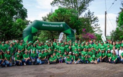 Voluntariado del Banco Promerica fortalece la recuperación de áreas verdes en Guatemala
